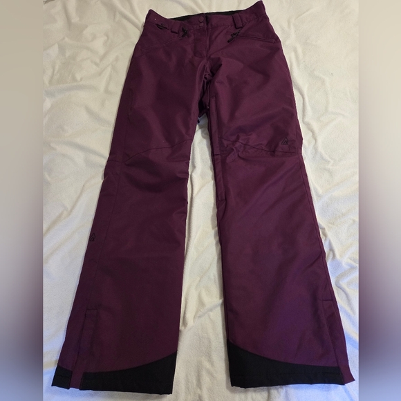 Women's Purple Ripzone snowpants - Picture 1 of 6